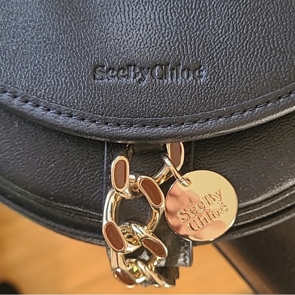 🔥Sale🔥 Chloe Mara Saddle Leather Crossbody Bag - Picture 16 of 17